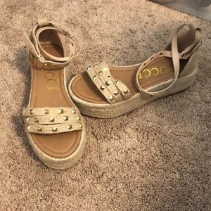 CCOCCI Strappy platform sandal